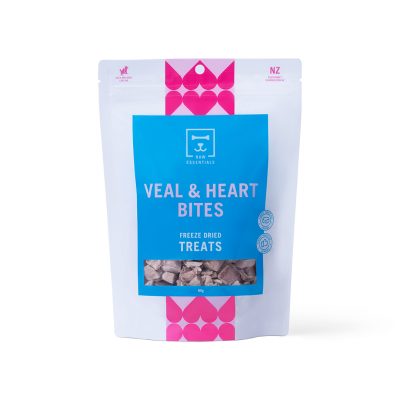 Raw Essentials Veal And Heart Bites Treats