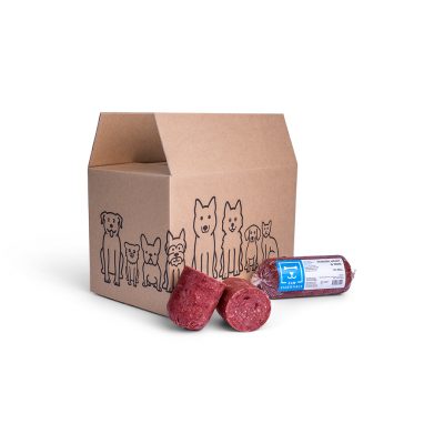 Raw Essentials Bulk 10kg Raw Dog Food Roll Box